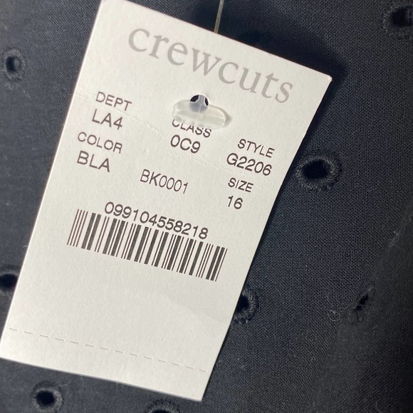 J Crew Crewcuts Tiered Eyelet Sleeveless Dress 16 - Picture 7 of 8